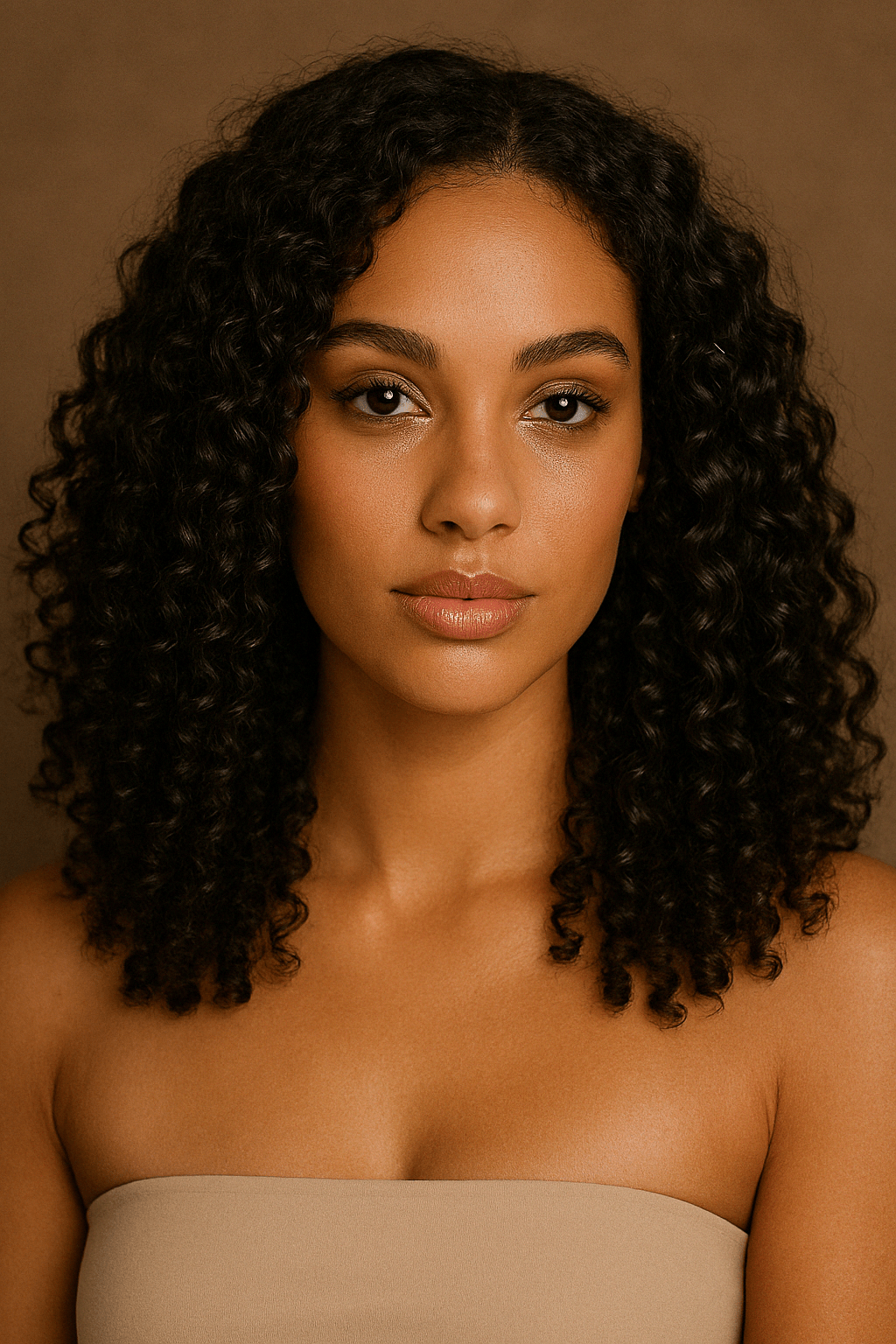 Tigerzzz - Stylists Clip - in Extensions: schwarzbraun #1b, 40cm, 120g, curly - Tigerzzz - Shop