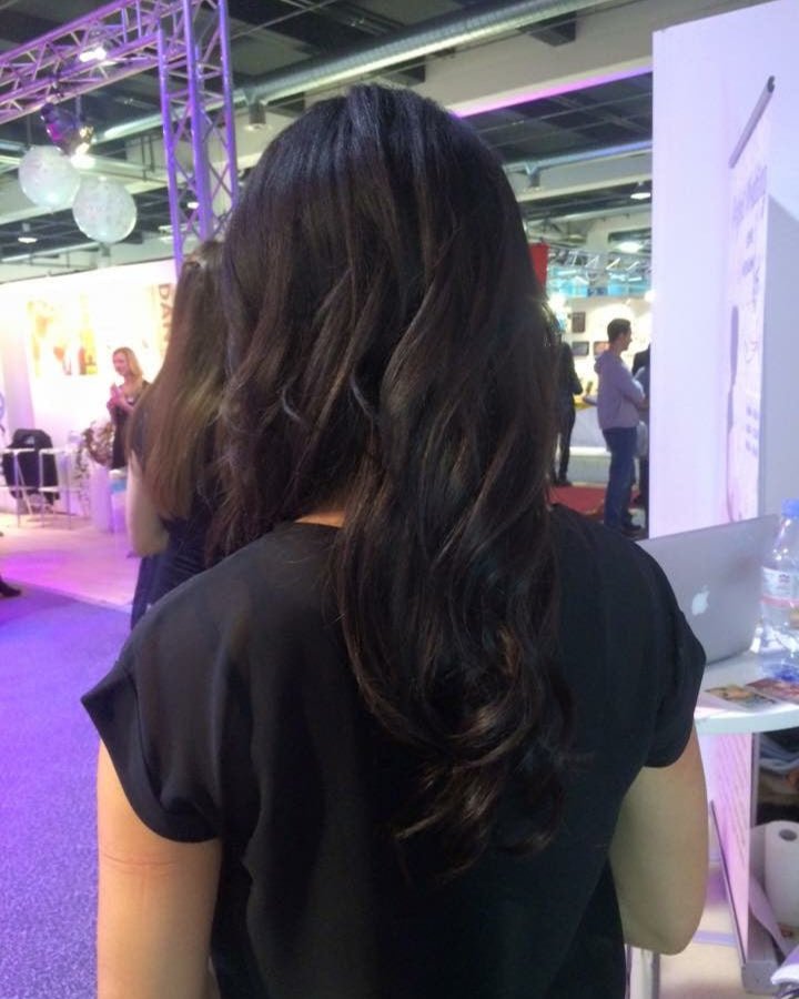 Tigerzzz - Stylists Echthaar Clip - in Extensions: schwarzbraun 1b, 40cm, 120g - Tigerzzz - Shop