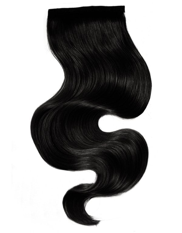 Tigerzzz-Stylists Ponytail Extensions (schwarz Nr. 1) 55cm, 100 Gramm - Tigerzzz-Shop