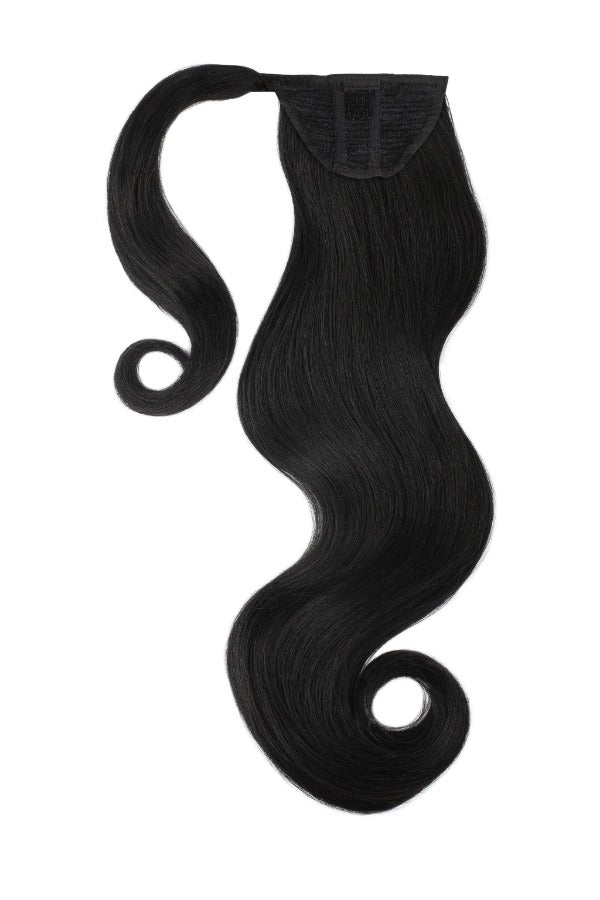 Tigerzzz-Stylists Ponytail Extensions (schwarz Nr. 1) 55cm, 100 Gramm - Tigerzzz-Shop