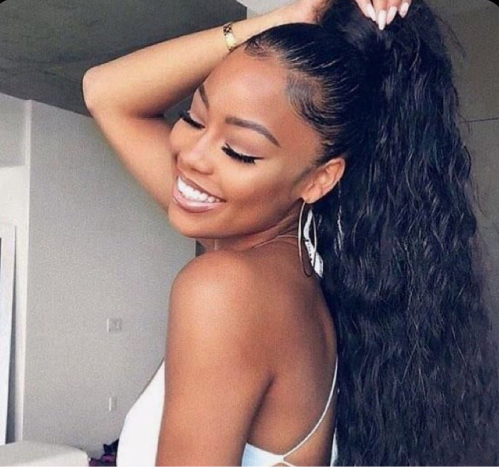 Tigerzzz-Stylists, Synthetic Ponytail Black - Tigerzzz-Shop