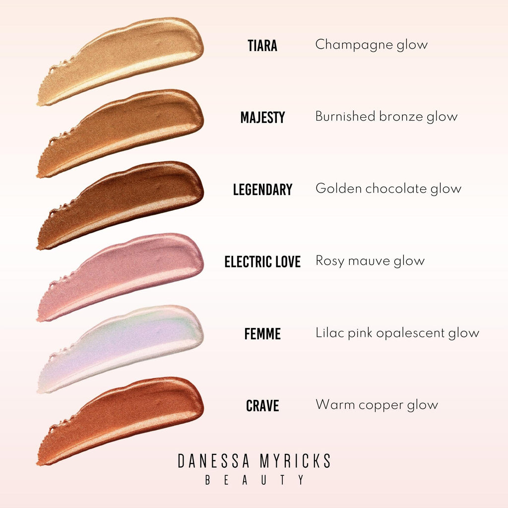 Danessa Myricks Vision Flush, Lippenfarbe, Blush, Highlighter - Tigerzzz-Shop