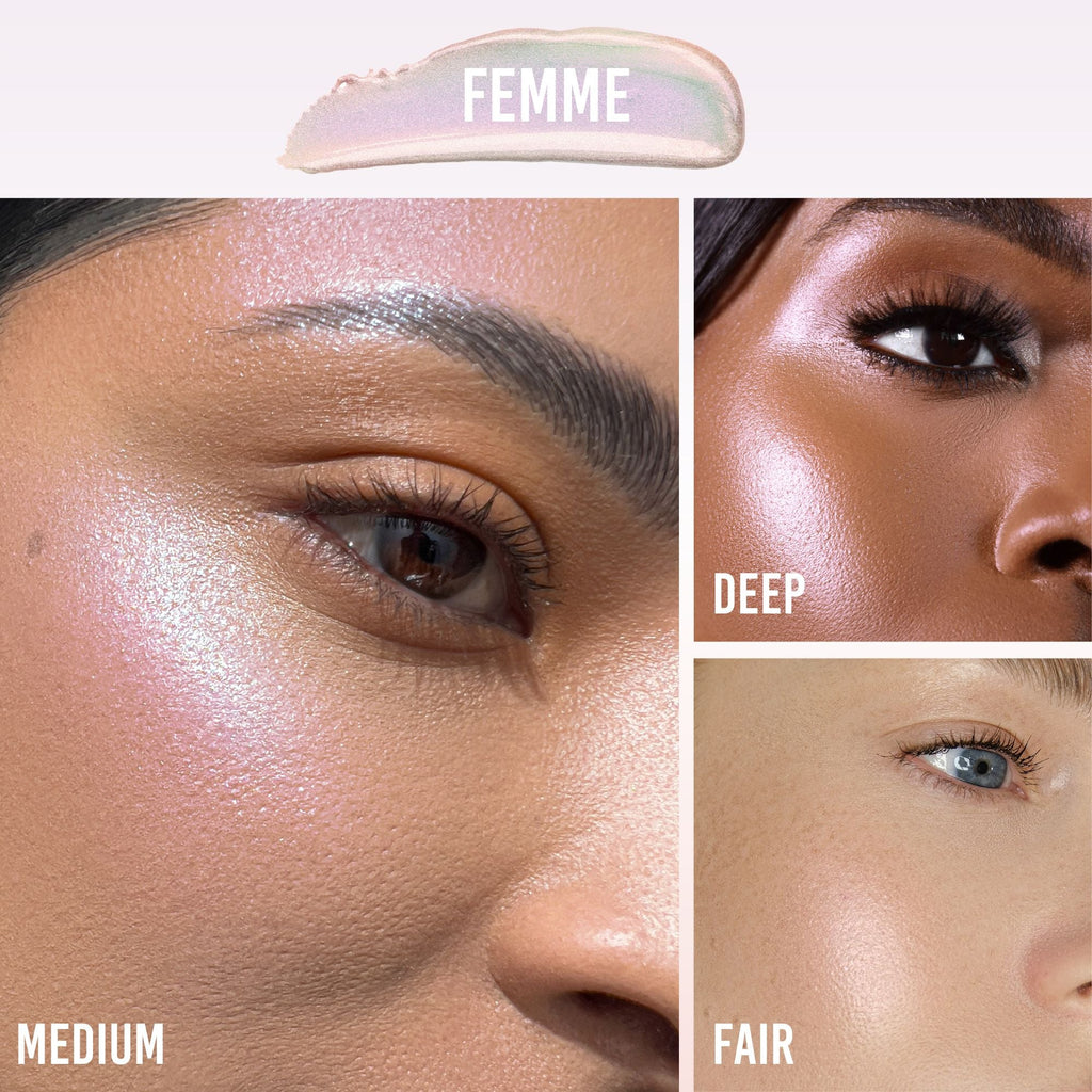 Danessa Myricks Vision Flush, Lippenfarbe, Blush, Highlighter - Tigerzzz-Shop